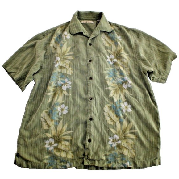 Tommy Bahama Mens Button Up Hawaiian Style Shirt Size 2XL - Picture 1 of 4